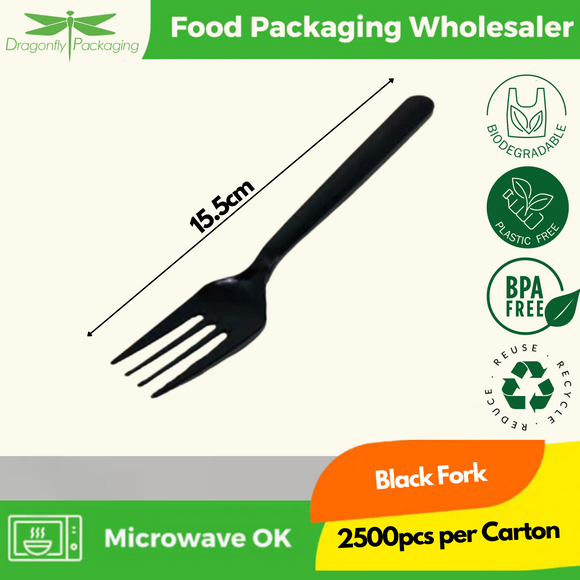 Black Fork Medium 2500pcs per Carton